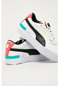 Puma - Buty Cali Sport 373871. Nosek buta: okrągły. Zapięcie: sznurówki. Kolor: biały. Materiał: guma #5