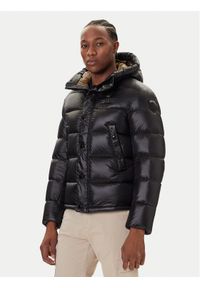 Blauer Kurtka puchowa 25WBLUC03149 007285 Czarny Regular Fit. Kolor: czarny. Materiał: syntetyk #1