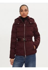 Elisabetta Franchi Kurtka puchowa PI-70D-46E2-V640 Bordowy Regular Fit. Kolor: czerwony. Materiał: syntetyk #1