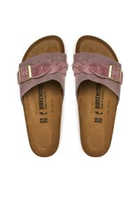 Birkenstock Klapki Oita Braided 1029123 Różowy. Kolor: różowy. Materiał: zamsz, skóra #6