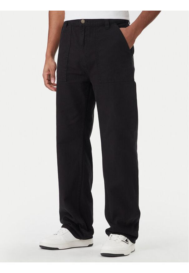 Guess Jeans Jeansy M6RA0K WJ871 Czarny Straight Fit. Kolor: czarny