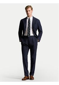Polo Ralph Lauren Koszula 710928254002 Biały Slim Fit. Typ kołnierza: polo. Kolor: biały. Materiał: bawełna #6