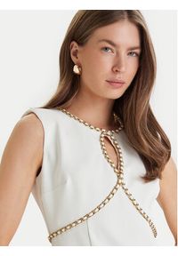 Marciano Guess Sukienka koktajlowa 6RGK18 9373Z Biały Regular Fit. Kolor: biały. Materiał: syntetyk. Styl: wizytowy #5