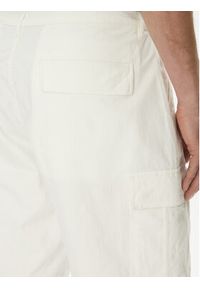 La Martina Szorty materiałowe MAB002 TW536 Biały Regular Fit. Kolor: biały. Materiał: bawełna