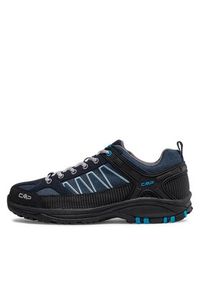 CMP Trekkingi Sun Hiking Shoe 3Q11157 Granatowy. Kolor: niebieski. Materiał: skóra, zamsz. Sport: turystyka piesza #6