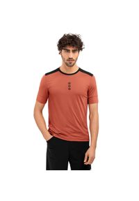 Koszulka rowerowa Gravel męska SIROKO Tushar. Kolor: beżowy, wielokolorowy, brązowy. Sport: kolarstwo #1