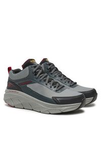 skechers - Skechers Sneakersy D'Lux Walker 232953 GYRD Szary. Kolor: szary. Materiał: materiał