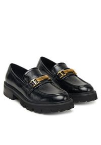 TwinSet - TWINSET Loafersy 252TGT080 Czarny. Kolor: czarny. Materiał: skóra #5