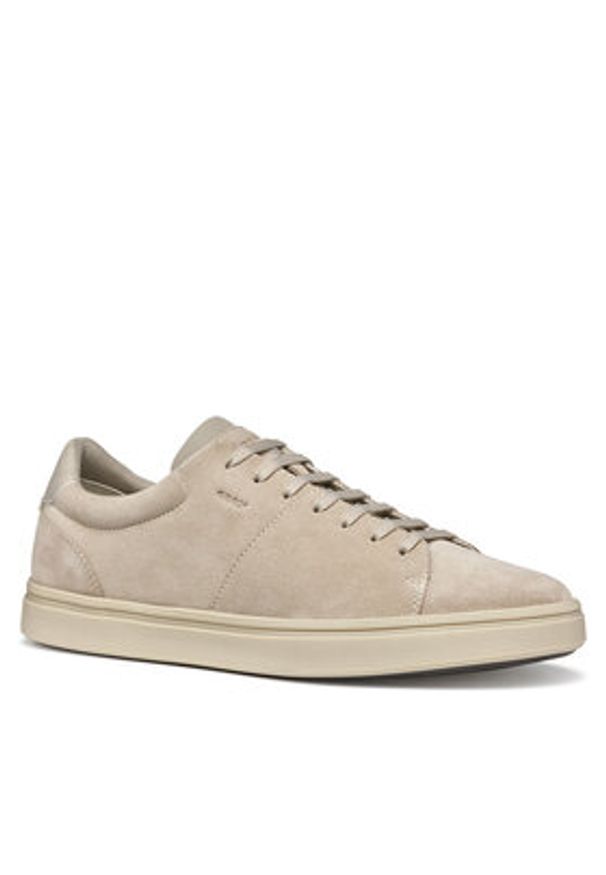 Geox Sneakersy U Baltmoore U55LDA 00022 C5010 Beżowy. Kolor: beżowy. Materiał: zamsz, skóra