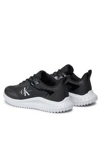 Calvin Klein Jeans Sneakersy Eva Runner Low Lace Mix Ml Wn YW0YW01442 Czarny. Kolor: czarny. Materiał: materiał