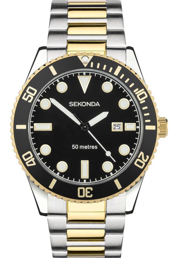 Zegarek Sekonda Zegarek męski Sekonda 30139 srebrny. Kolor: srebrny