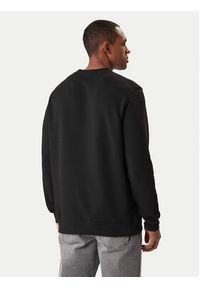 Karl Lagerfeld - KARL LAGERFELD Bluza 705780 500917 Czarny Regular Fit. Typ kołnierza: dekolt w karo. Kolor: czarny. Materiał: bawełna #4