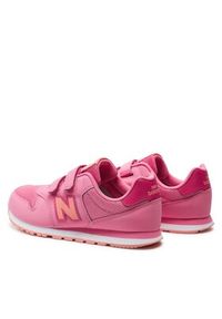 New Balance Sneakersy GV500FPP Różowy. Kolor: różowy #3