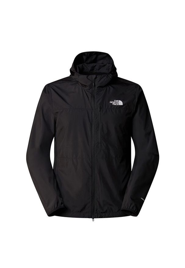 Kurtka męska The North Face Higher Run 0A87274H01 - czarna. Typ kołnierza: kaptur. Kolor: czarny. Materiał: poliester. Styl: klasyczny, wakacyjny. Sport: bieganie