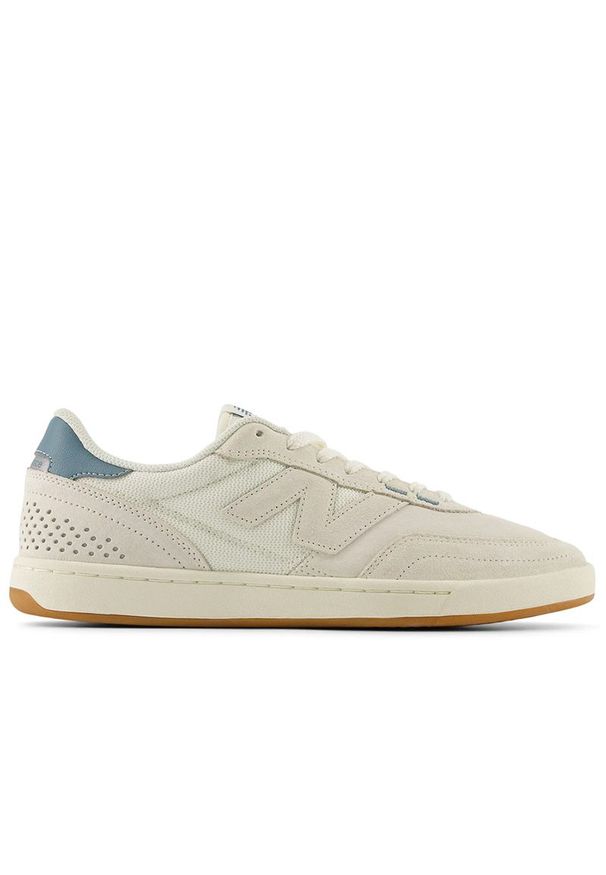 Buty męskie New Balance Numeric UN440NRU - beżowe. Kolor: beżowy. Materiał: zamsz, materiał, skóra, guma, syntetyk. Szerokość cholewki: normalna. Sport: skateboard