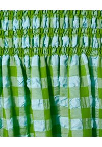 AGGI - Sukienka maxi w kratę Maya Tender Shoots. Kolor: zielony. Materiał: tkanina. Długość: maxi #3
