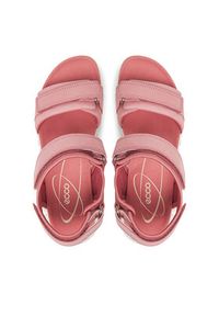 ecco - ECCO Sandały Gruuv Sol W 21310302363 Różowy. Kolor: różowy. Materiał: skóra, nubuk #3