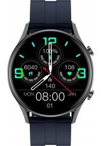Smartwatch Gino Rossi SW019-4 Granatowy (SW019-4). Rodzaj zegarka: smartwatch. Kolor: niebieski