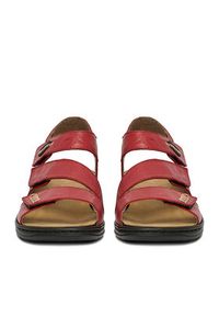 Rieker Sandały CEO-64573-33 Czerwony. Kolor: czerwony. Materiał: skóra #7