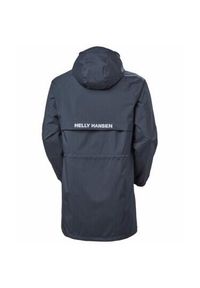 Długa kurtka wodoodporna Helly Hansen Active. Kolor: niebieski. Długość: długie