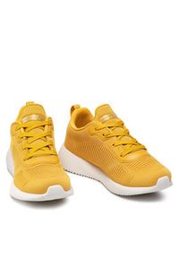 skechers - Skechers Sneakersy BOBS SPORT Tough Talk 32504/YEL Żółty. Kolor: żółty. Materiał: materiał. Model: Skechers Sport #5