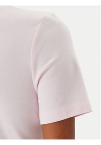 TOMMY HILFIGER - Tommy Hilfiger Sukienka codzienna WW0WW43228 Różowy Slim Fit. Okazja: na co dzień. Kolor: różowy. Materiał: bawełna. Typ sukienki: proste. Styl: casual #5