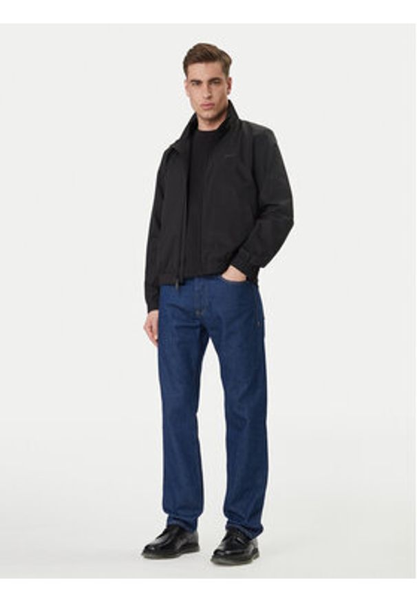 Calvin Klein Wiatrówka LV04LF515G Czarny Regular Fit. Kolor: czarny. Materiał: syntetyk