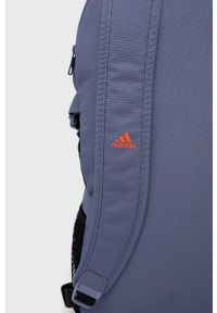 adidas Performance Plecak H45606 kolor fioletowy duży z nadrukiem. Kolor: fioletowy. Materiał: poliester. Wzór: nadruk #2