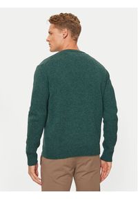 United Colors of Benetton - United Colors Of Benetton Sweter 103MK1N24 Zielony Regular Fit. Kolor: zielony. Materiał: wełna #5