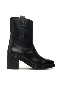 TOMMY HILFIGER - Botki Tommy Hilfiger. Kolor: czarny