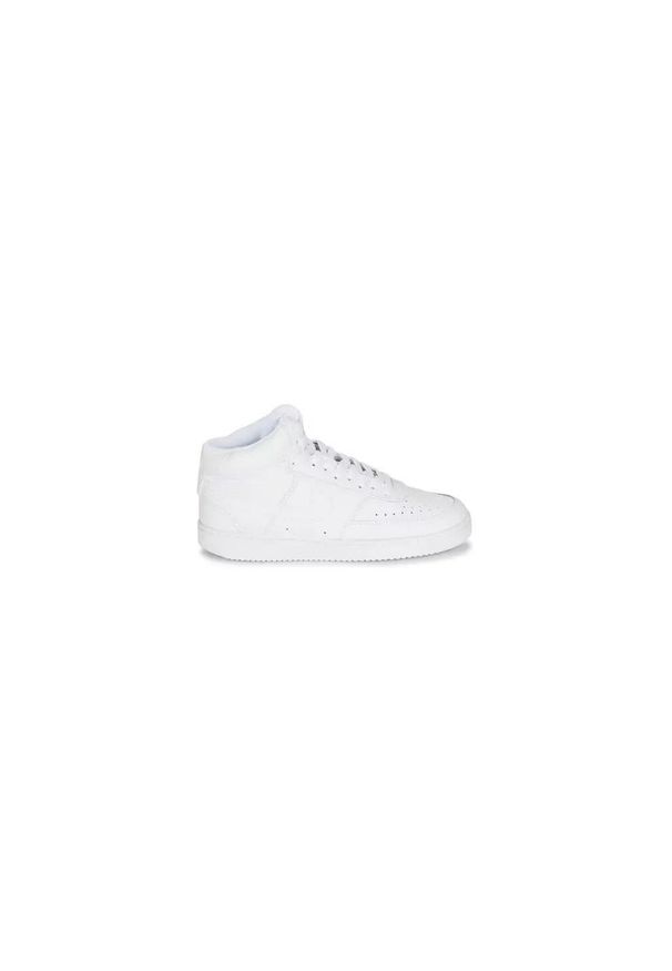 Buty Nike Court Vision Mid, Kobiety. Kolor: biały, wielokolorowy, beżowy. Materiał: materiał, skóra. Model: Nike Court