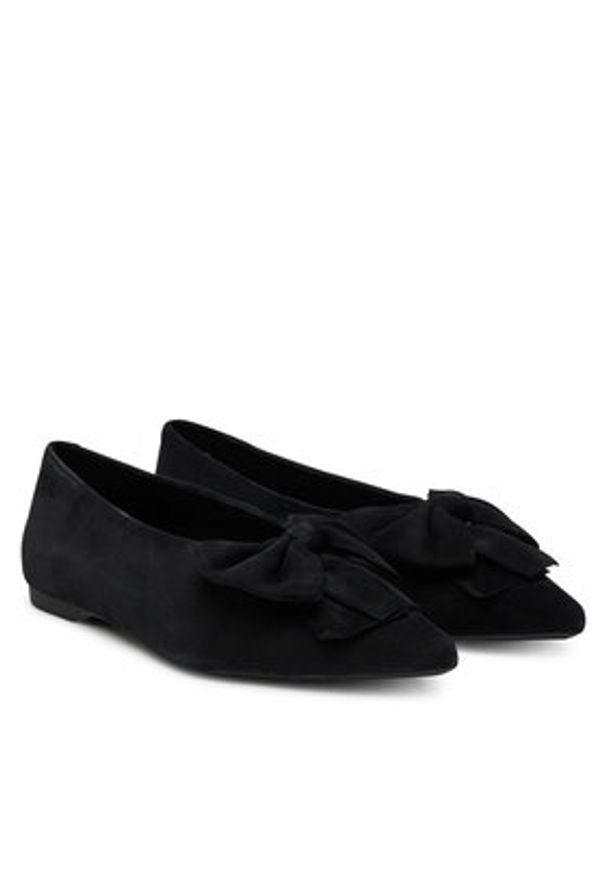 Vagabond Shoemakers Baleriny Hermine 5933-240-20 Czarny. Kolor: czarny. Materiał: zamsz, skóra