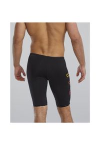 Spodenki treningowe do kolan TYR Large Logo 572 - jammery. Kolor: czarny. Długość: do kolan #2