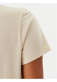 BOSS T-Shirt C_Elogo_20 50541343 Beżowy Slim Fit. Kolor: beżowy. Materiał: bawełna #3