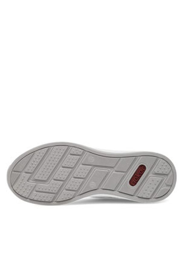 Rieker Półbuty N5504-80 Biały. Kolor: biały. Materiał: syntetyk, materiał