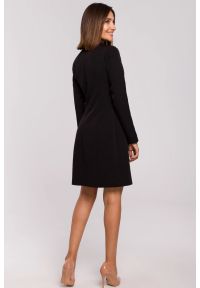 Stylove - Elegancka sukienka marynarka biznesowa do pracy czarna. Okazja: na spotkanie biznesowe, do pracy. Kolor: czarny. Styl: biznesowy, elegancki #3