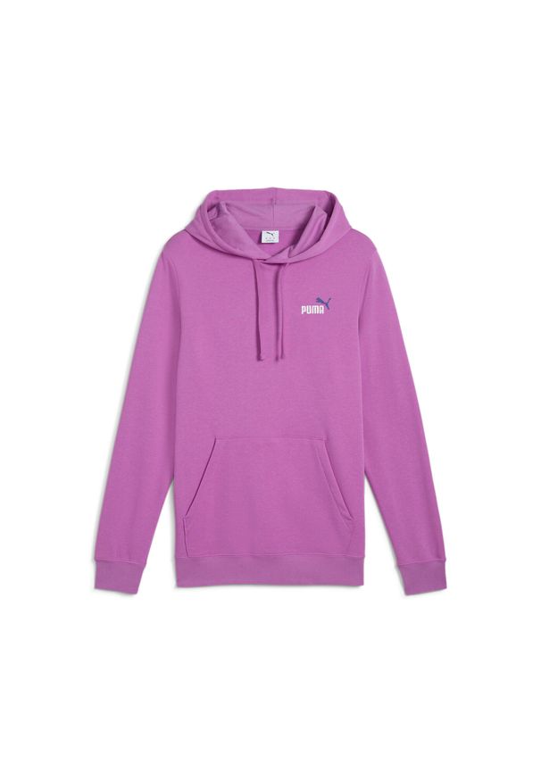 Bluza z kapturem Puma ESS 2 Color Small No. 1. Typ kołnierza: kaptur. Kolor: fioletowy. Materiał: dresówka