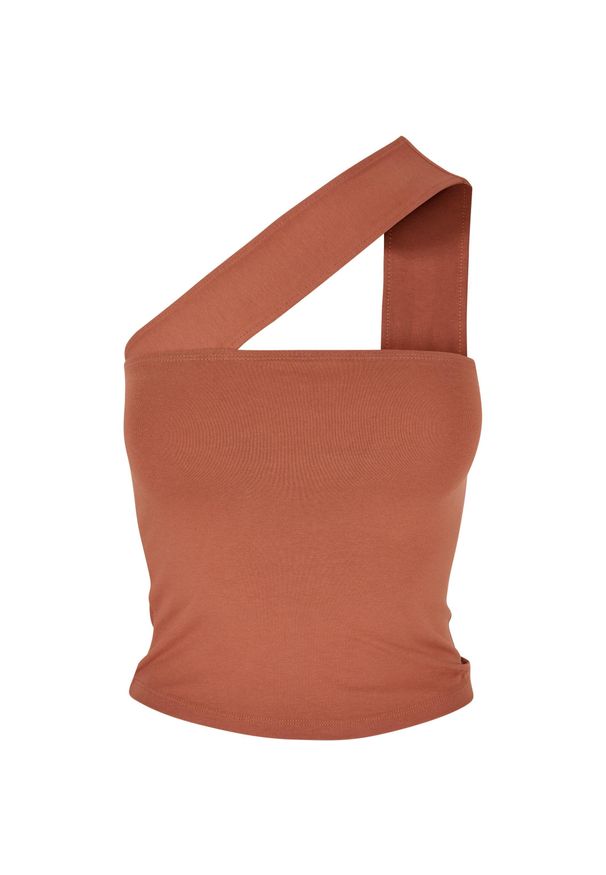 Tank top z ramiączkami duże rozmiary kobieta Urban Classics. Okazja: na co dzień. Kolor: czerwony. Długość rękawa: na ramiączkach. Styl: casual