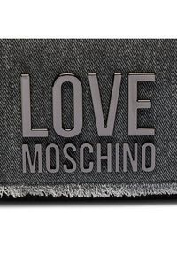Love Moschino - LOVE MOSCHINO Plecak JC4319PP0IKQ0000 Czarny. Kolor: czarny. Materiał: materiał