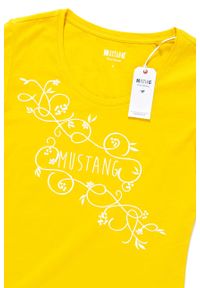 Mustang - MUSTANG T SHIRT DAMSKI Alexia C Print 1009390 9046. Wzór: nadruk #6