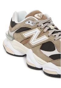 New Balance Sneakersy U9060CTA W Brązowy. Kolor: brązowy. Materiał: zamsz, skóra
