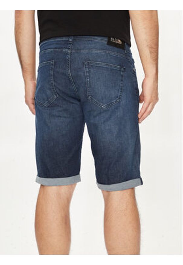 Karl Lagerfeld - KARL LAGERFELD Szorty jeansowe 265820 542833 Granatowy Regular Fit. Kolor: niebieski. Materiał: bawełna