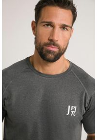 JAY-PI - Męska Koszulka funkcyjna FLEXNAMIC® fitness rękaw 1/2 QuickDry. Kolekcja: plus size. Kolor: szary. Materiał: elastan, poliester, materiał. Sport: fitness