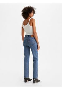 Levi's® Jeansy 501® 12501-0438 Granatowy Straight Fit. Kolor: niebieski