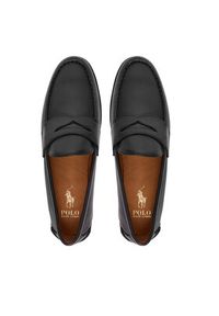 Polo Ralph Lauren Mokasyny Alston 803932221002 Czarny. Kolor: czarny. Materiał: skóra #6