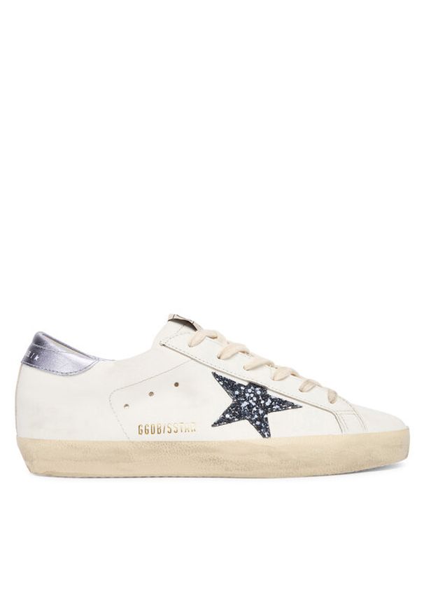 GOLDEN GOOSE - Golden Goose Sneakersy Super-Star Classic With List GWF00101.F007539.12282 Biały. Kolor: biały. Materiał: skóra