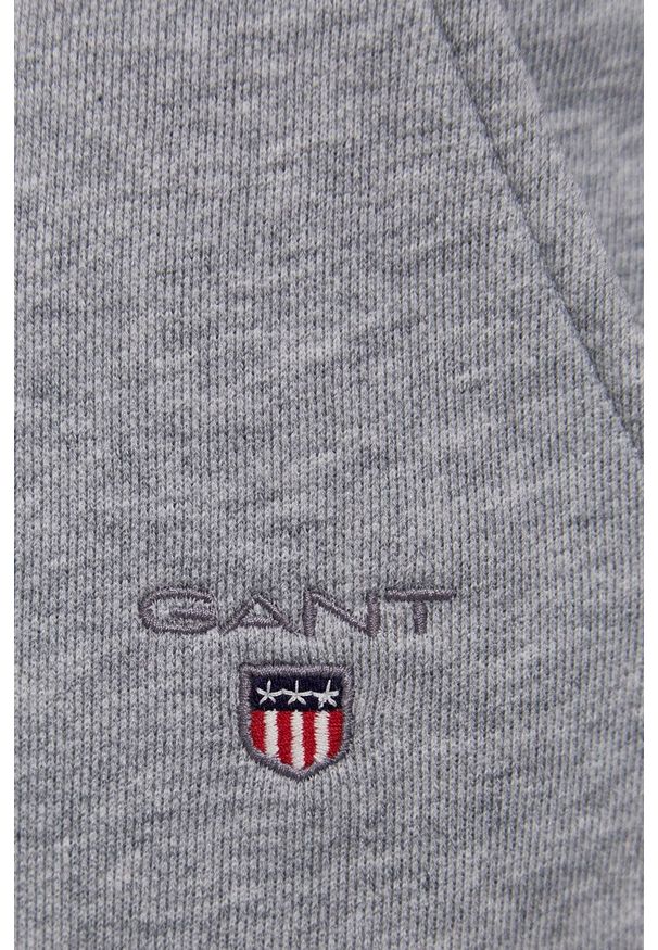 GANT - Gant - Szorty. Okazja: na co dzień. Kolor: szary. Styl: casual