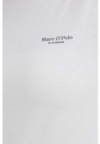 Marc O'Polo longsleeve bawełniany kolor biały. Okazja: na co dzień. Typ kołnierza: polo. Kolor: biały. Materiał: bawełna. Długość rękawa: długi rękaw. Wzór: gładki. Styl: casual #3