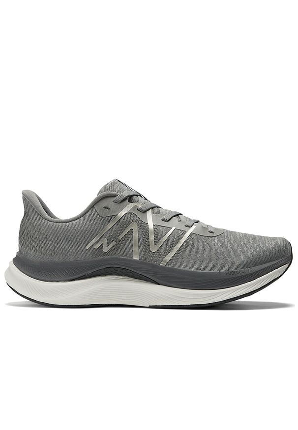 Buty New Balance FuelCell Propel v4 MFCPRCG4 - szare. Okazja: na co dzień. Kolor: szary. Materiał: guma, syntetyk. Szerokość cholewki: normalna. Sport: bieganie, fitness