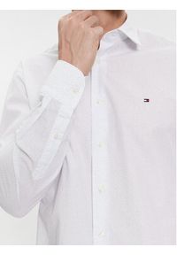 TOMMY HILFIGER - Tommy Hilfiger Koszula MW0MW34018 Biały Regular Fit. Kolor: biały. Materiał: bawełna